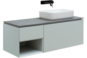 Тумба под раковину Allen Brau Infinity 120 R светло - зеленый матовый - 2