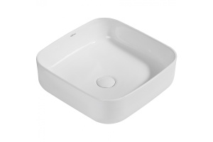 Накладная раковина Abber Rechteck 39 белая матовая