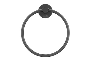 Swedbe Attribut Полотенцедержатель, цвет: черный 9803B - 3