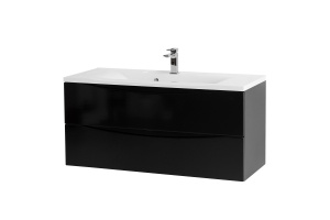 Комплект мебели BelBagno Marino 110 черный - 3