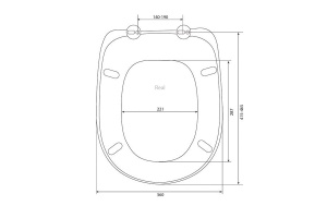 Сиденье для унитаза Berges  (010301) - 2