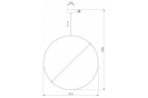Подвесной светильник Eurosvet Element 90283/1 хром - 2