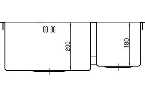 Металлическая мойка Seaman SMV-575D (SMV-575DR.A) - 3