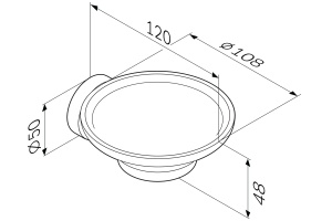 Мыльница STWORKI Дублин HADB34200 - 3