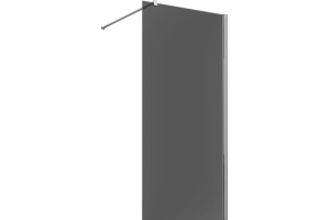 Душевая перегородка Vincea Walk-in VSW-1H900CG 90 см, профиль хром, стекло тонированное - 3
