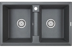 Мойка кухонная Paulmark Zwilling 81 графит