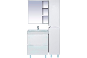 Шкаф-пенал Misty Венера белый R - 2