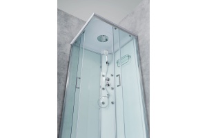 Душевая кабина BelBagno Uno Cab A 2 90 C Cr TOP - 3