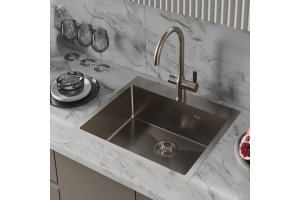 Мойка нержавеющая сталь, сатин - 3