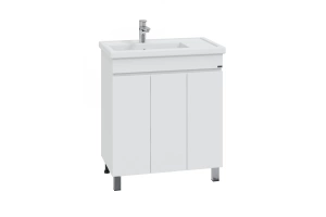 Тумба под раковину напольная Санта Марс 80 белый