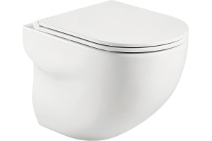 Чаша для подвесного унитаза BelBagno Onda белый (BB066CHR)