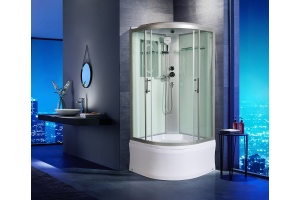 Душевая кабина Weltwasser WW500 HALLE 802  80х80 хром (10000003241) - 2