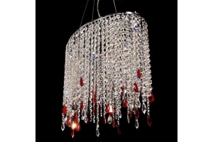 Подвесная люстра LUMINA DECO Aldonea LDP 7051-4 CHR