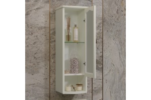 Шкаф-пенал подвесной Opadiris Риспекто правый слоновая кость - 2