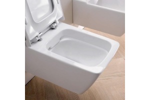 Чаша для подвесного унитаза Geberit Xeno²  белый, без сиденья (500.500.01.1) - 2