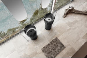 Раковина напольная ABBER Kristall 45 черный (AT2701Onyx) - 3