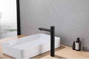 Смеситель для раковины Abber Rund черный матовый - 2