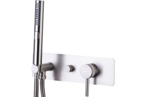Смеситель для душа Allen Brau Priority сталь матовый