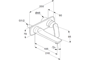 Смеситель Kludi Balance для раковины 522468775 - 2