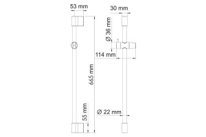 A076 Стойка для душа - 3
