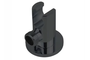 Шланговое подключение Vincea с держателем для душа черный