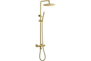 Душевая стойка Boheme Uno Matt Gold (468-T-MG)