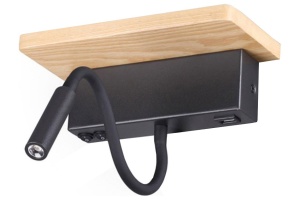 Бра Odeon Light Hightech Woody 3868/8WL