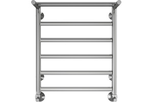 Водяной полотенцесушитель Terminus Хендрикс П6 500x600 с полкой Хром