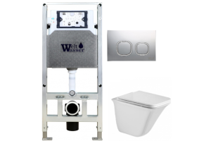 Комплект Weltwasser AMBERG 506 ST + ROTBACH 004 GL-WT + AMBERG RD-MT CR (10000006921)