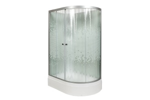 Душевая кабина Deto L 120х80 с гидромассажем, без крыши (L720LNGM)