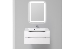 Мебель для ванной BelBagno Marino 90 bianco lucido, подвесная