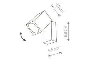 Уличный настенный светильник Nowodvorski Primm 9551 - 3