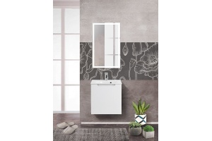 Комплект мебели BelBagno Etna 50 R белый