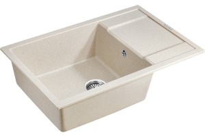 Мойка кухонная Paulmark Verlass 78 бежевый матовый - 2