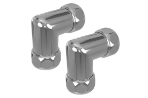 Уголок переходной для полотенцесушителя Terminus хром