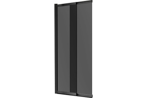 Шторка на ванну Vincea VSB-1E100CGB 100 см, профиль чёрный, стекло тонированное - 3