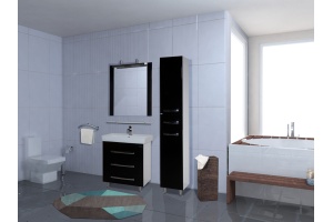 Зеркало Bellezza Рокко 80 черное - 2