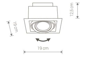 Встраиваемый светильник Nowodvorski Downlight 9575 - 2
