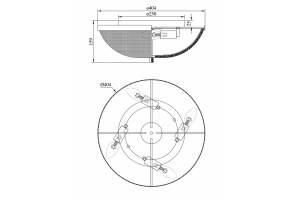 Потолочный светильник Maytoni Coupe C046CL-04N - 2