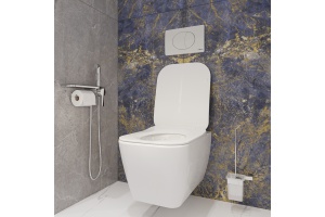 Унитаз подвесной STWORKI Монтре SETK3204-2616 безободковый, с микролифтом - 3