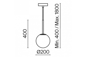 Подвесной светильник Maytoni Basic form MOD321PL-01W1 - 3