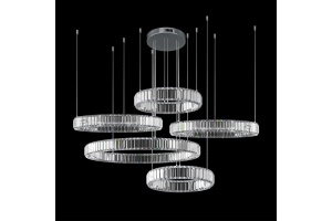 Подвесной светильник Loft it Crystal ring 10135/5 Chrome - 3