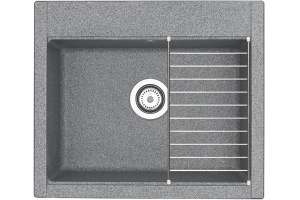 Мойка кухонная Акватон Делия серый (1A715232LD230) - 3