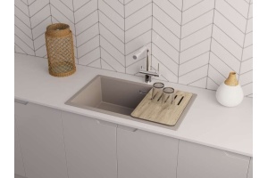 Разделочная доска для кухонной мойки Omoikiri дуб (4999031) - 2