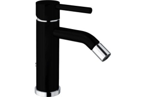 Смеситель Webert Elio EL840102564 для биде, черный матовый, хром