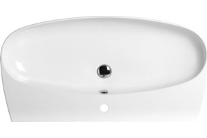 SIMAS Vignoni раковина накладная/подвесная 100*52см , с 1 отв. под смеситель, цвет: белый - 2