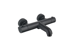 Термостатический смеситель для ванны AQUATEK AQ1043MB, матовый черный