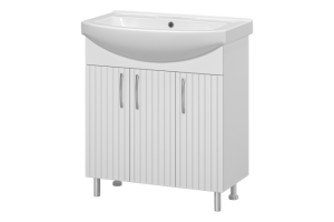 Тумба под раковину Misty Изео 75 белая
