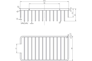 Полка Zorg Antic AZR U-1 BR - 2