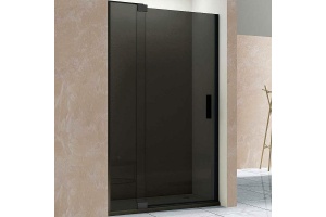 Душевая дверь Vincea Extra 120 черная стекло тонированное